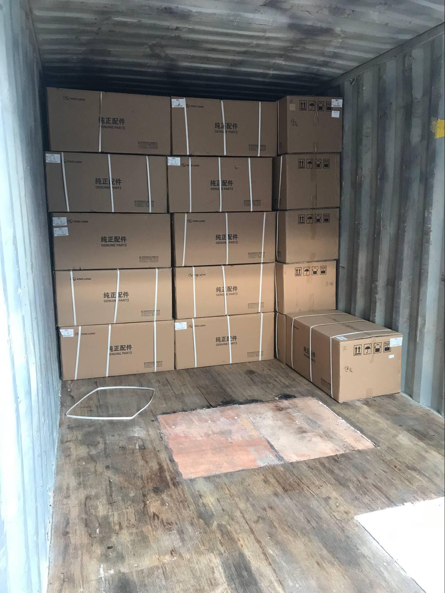 Packing of bus parts